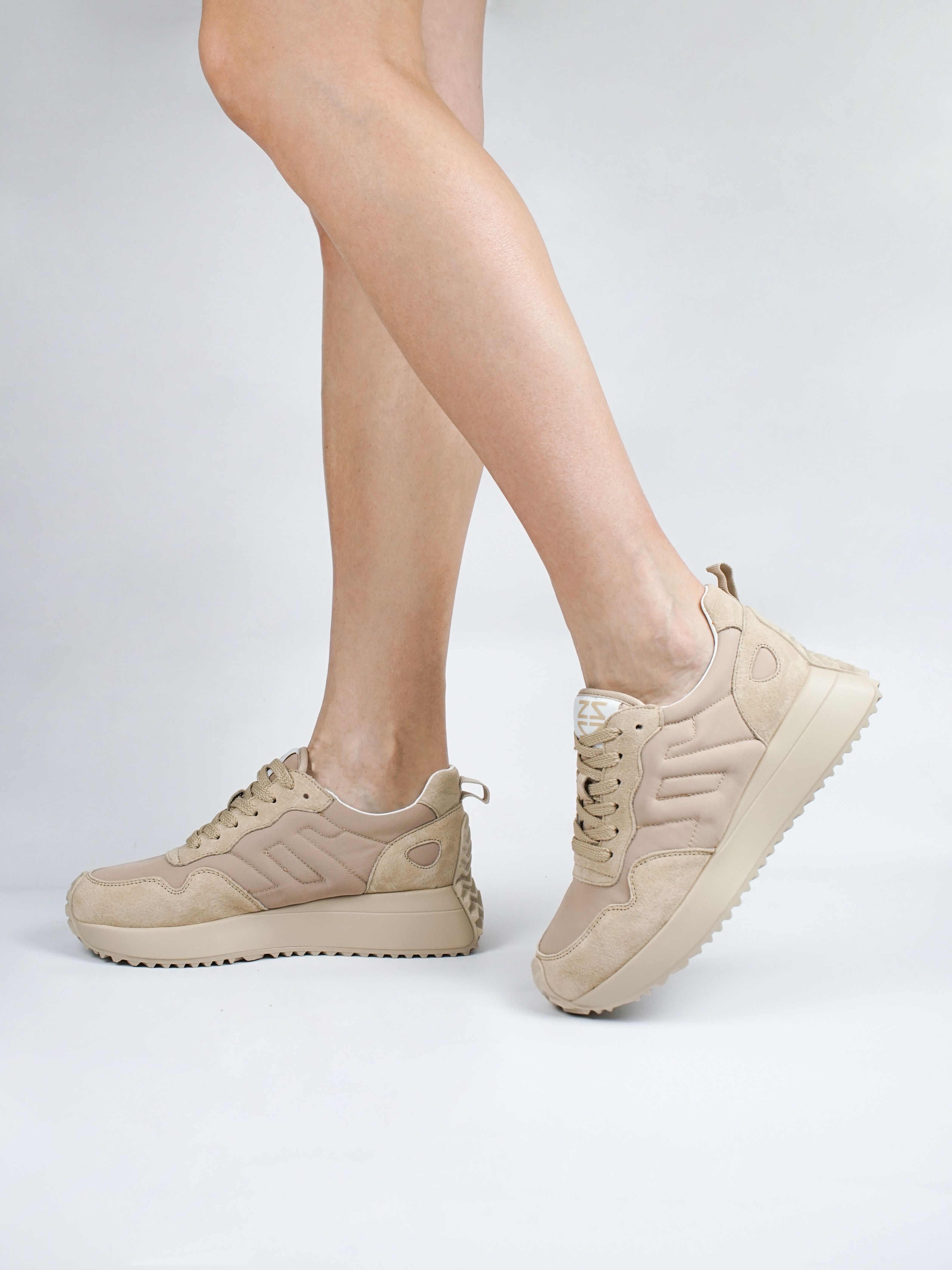 

Кроссовки женские 365 Shoes ZMW118-1 бежевые 40 RU, Бежевый, ZMW118-1
