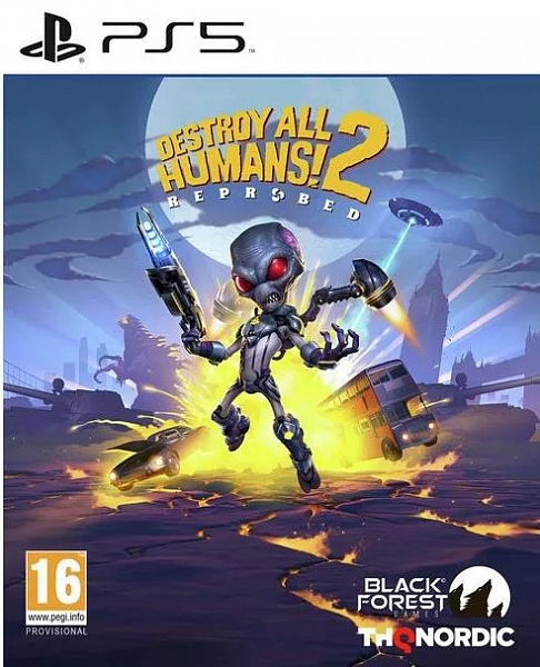 фото Destroy all humans! 2 ps5 thq nordic