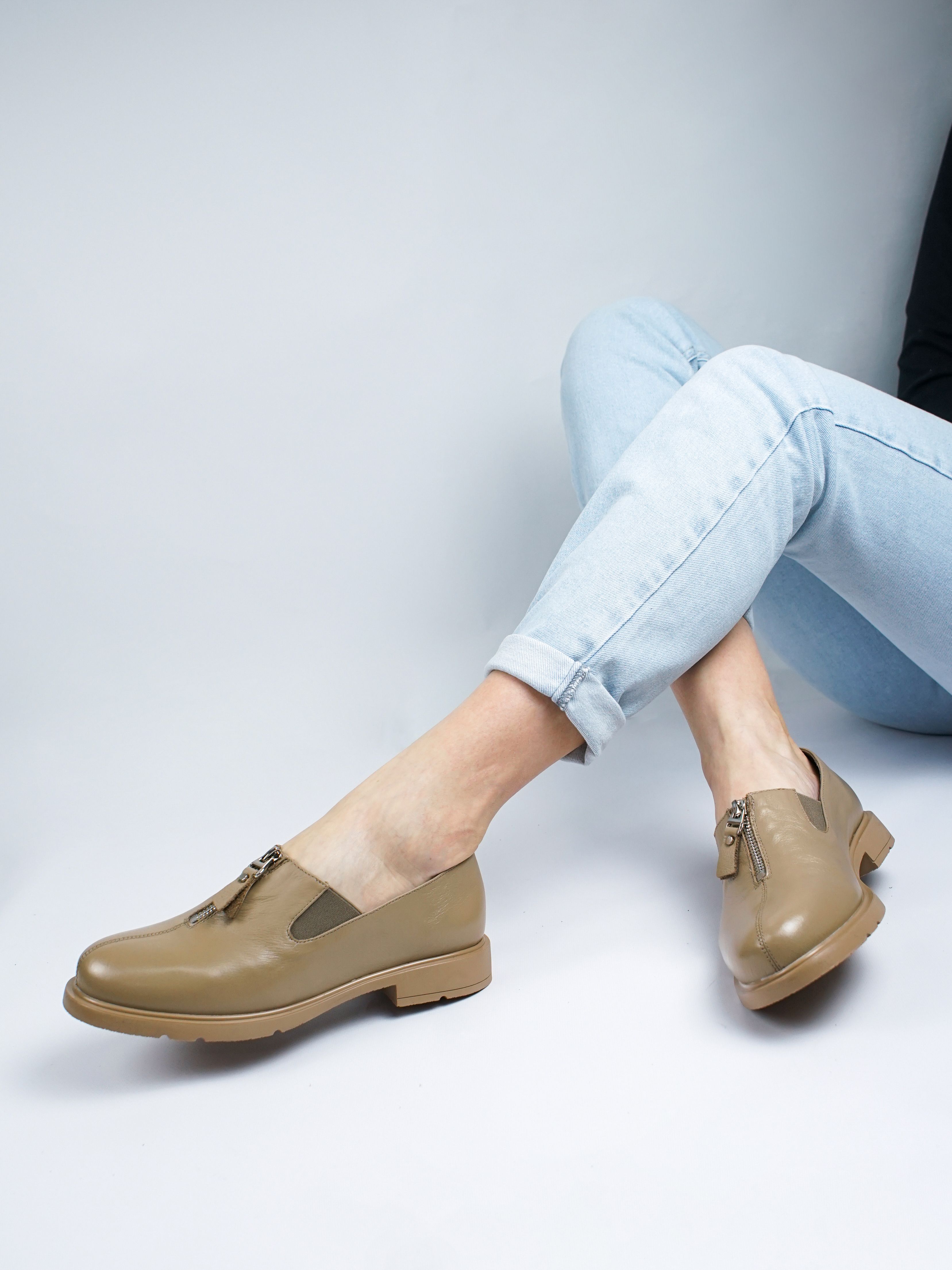 

Полуботинки женские 365 Shoes A625-Q351-3 бежевые 36 RU, Бежевый, A625-Q351-3