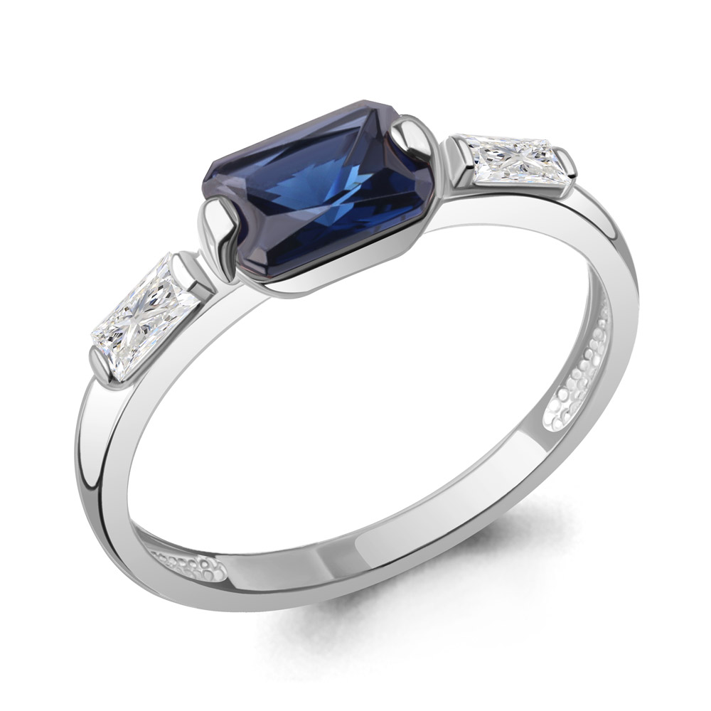 

Кольцо из серебра р. 16 AQUAMARINE 67835Н_925_р, 67835Н_925_р