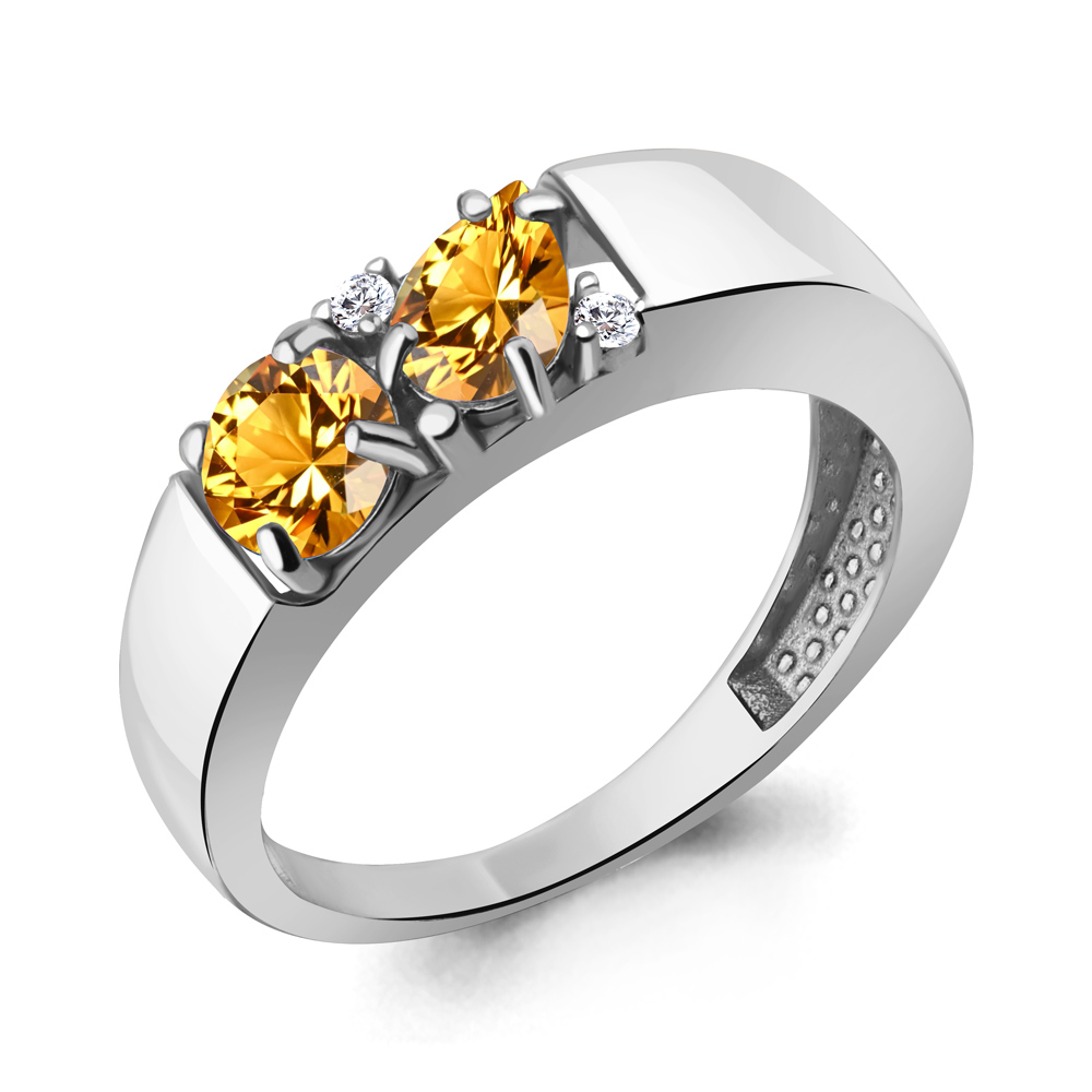 

Кольцо из серебра р. , AQUAMARINE 6974506А_925_р, 6974506А_925_р