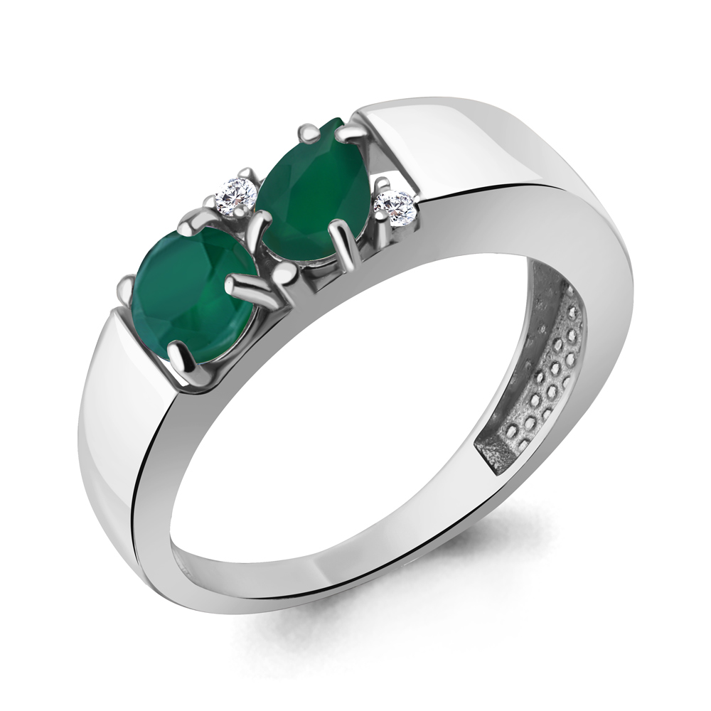 

Кольцо из серебра р. , AQUAMARINE 6974509А_925_р, 6974509А_925_р