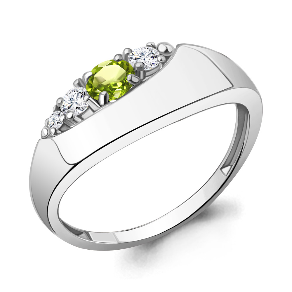 

Кольцо из серебра р. , AQUAMARINE 6975107А_925_р, 6975107А_925_р