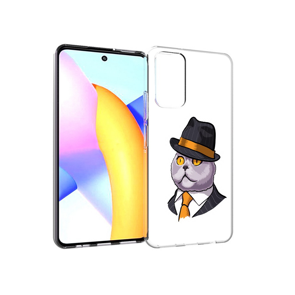 

Чехол MyPads Tocco для Huawei Honor 10 X Lite британец, Прозрачный, Tocco