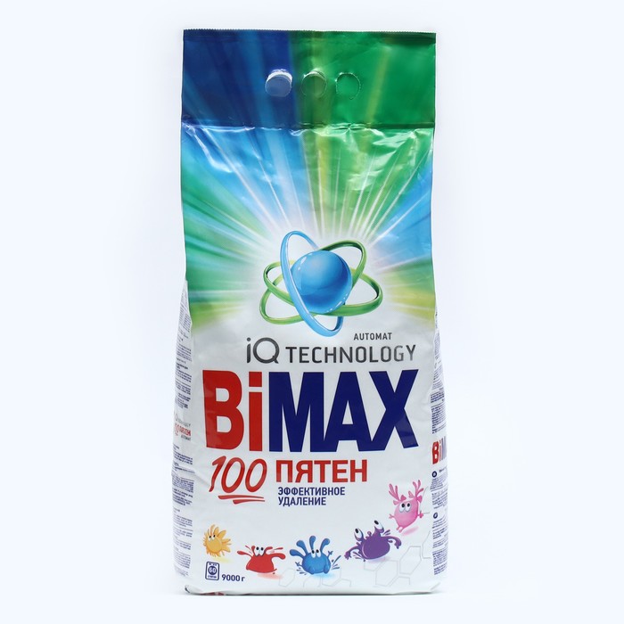 

Стиральный порошок BiMax "100 пятен", автомат, 9 кг