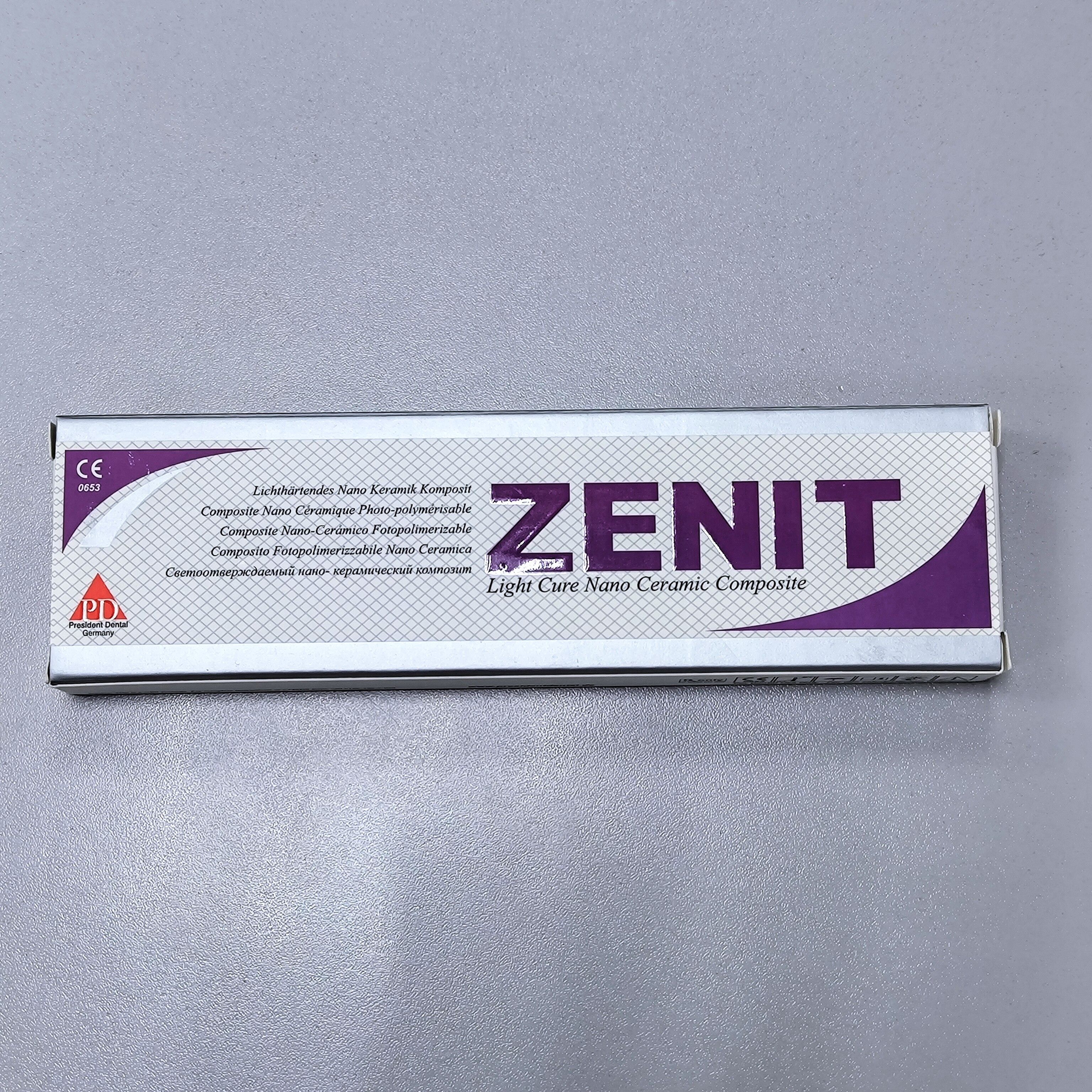 

Композит Zenit refill, наногибридный, светоотверждаемый, в шприце, 4 г, оттенок А3