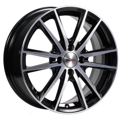 

Колесный диск Xtrike X-129 6,5x16 4x98 D58.5 ET35 цвет BK/FP