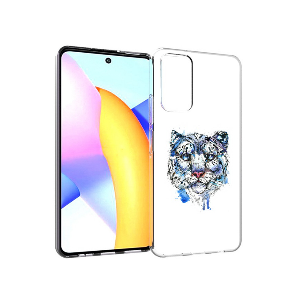 

Чехол MyPads Tocco для Huawei Honor 10 X Lite водяной тигр, Прозрачный, Tocco