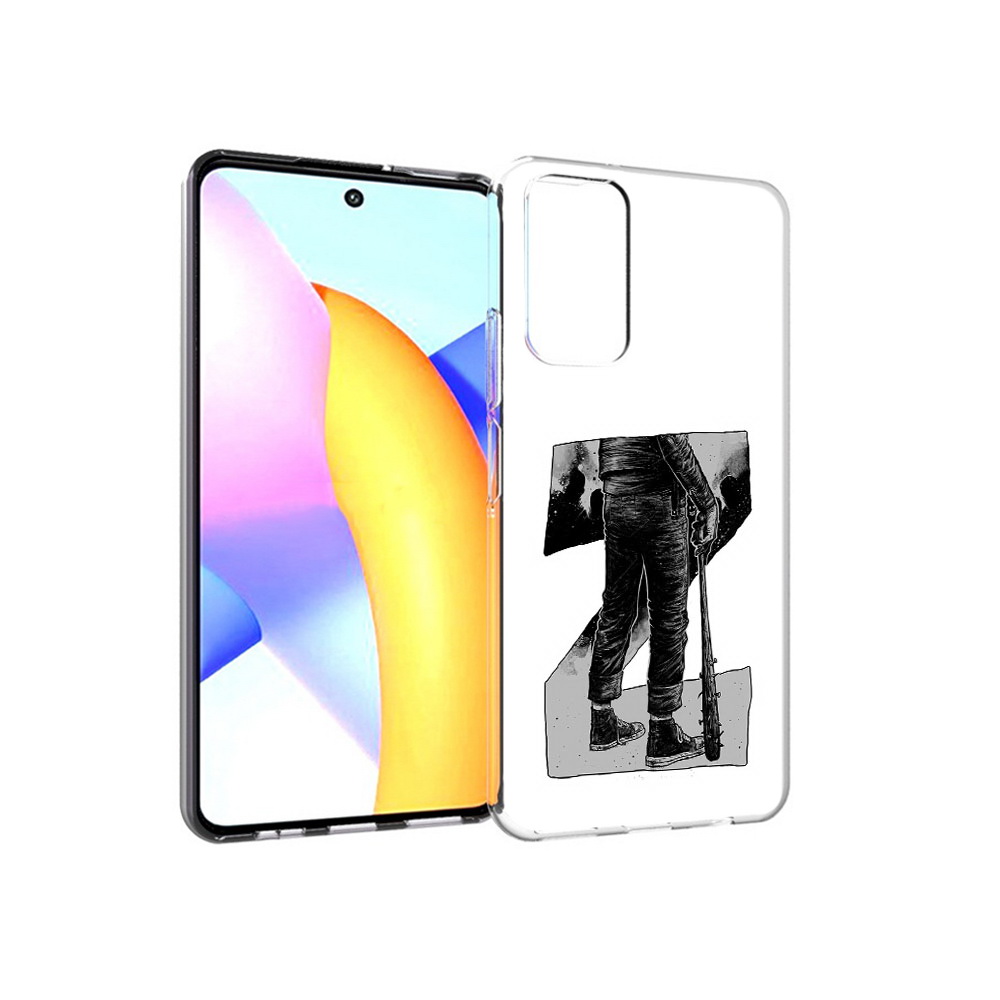 

Чехол MyPads Tocco для Huawei Honor 10 X Lite воин черно белый, Tocco