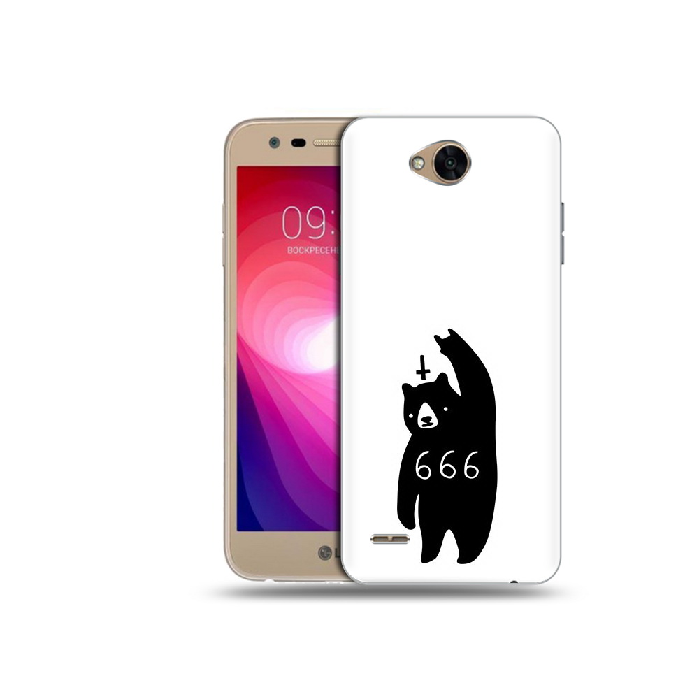 

Чехол MyPads Tocco для LG X Power 2 медведь 666, Прозрачный, Tocco