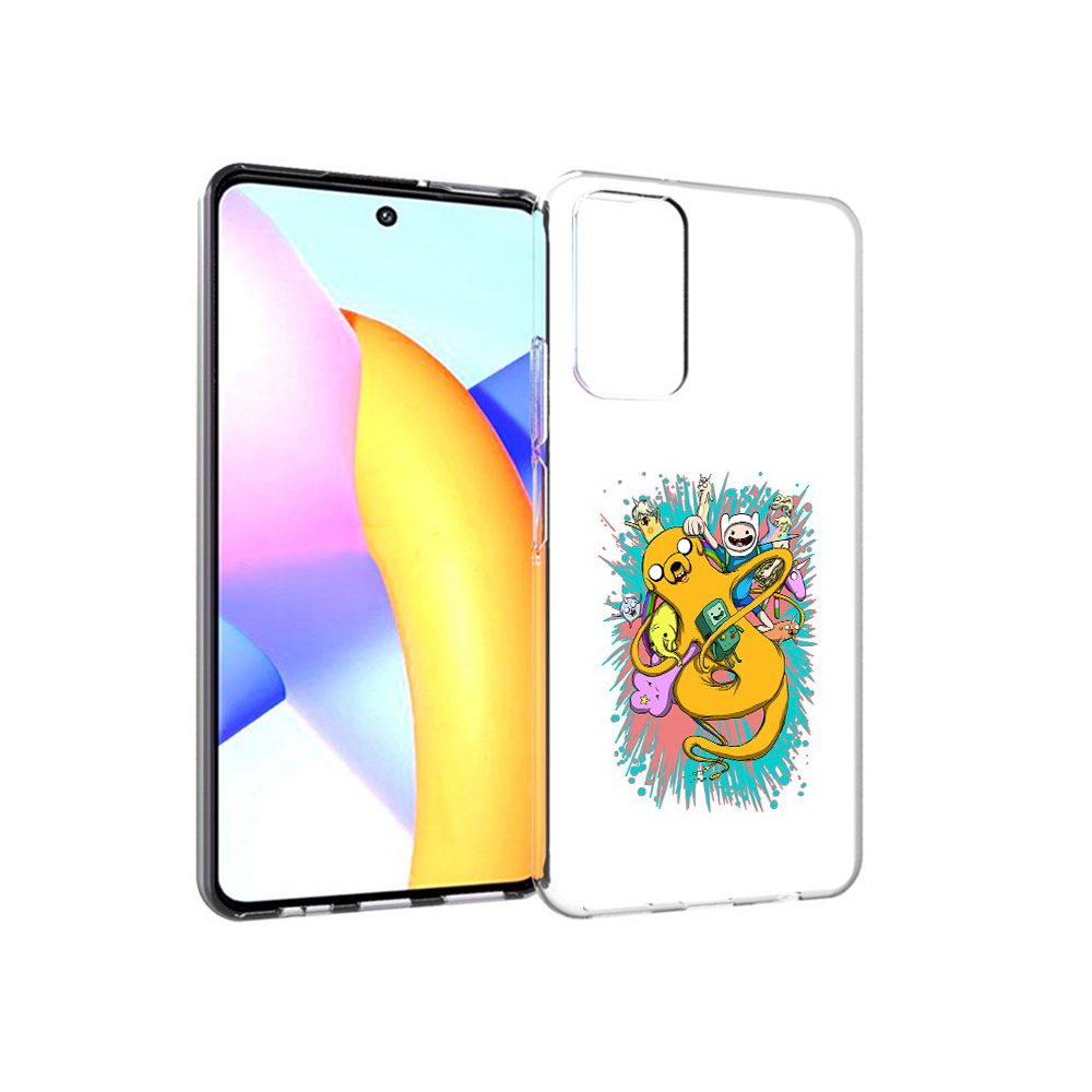 

Чехол MyPads Tocco для Huawei Honor 10 X Lite время приключений рисунок, Прозрачный, Tocco
