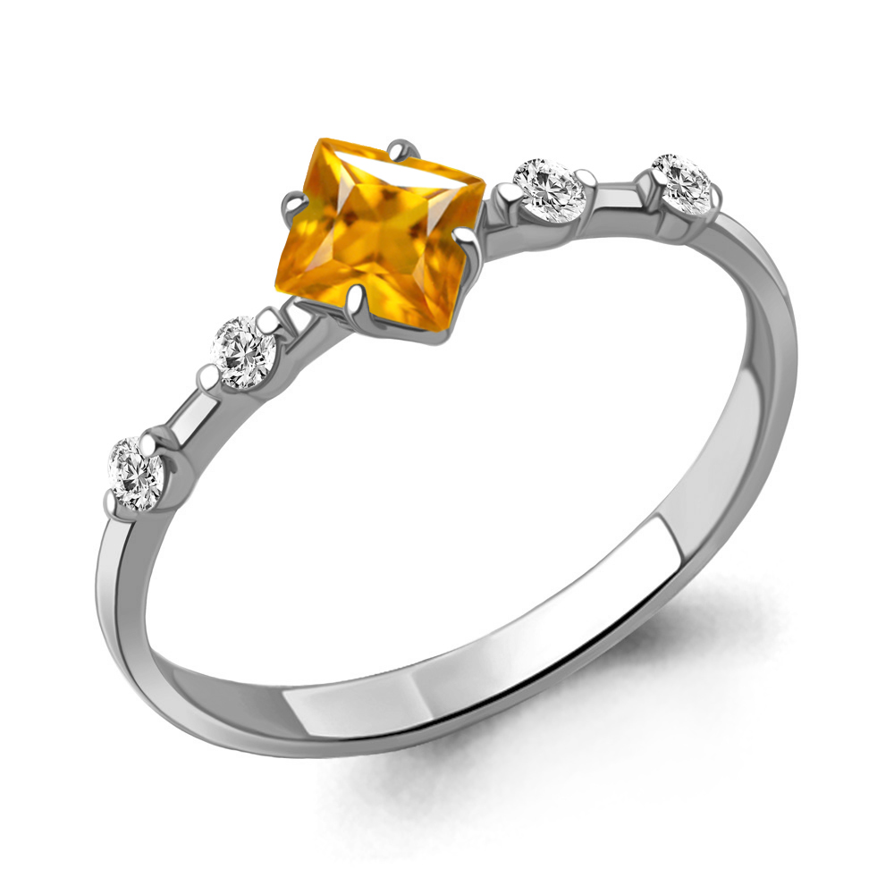 

Кольцо из серебра р. , AQUAMARINE 6778906А_925_р, 6778906А_925_р