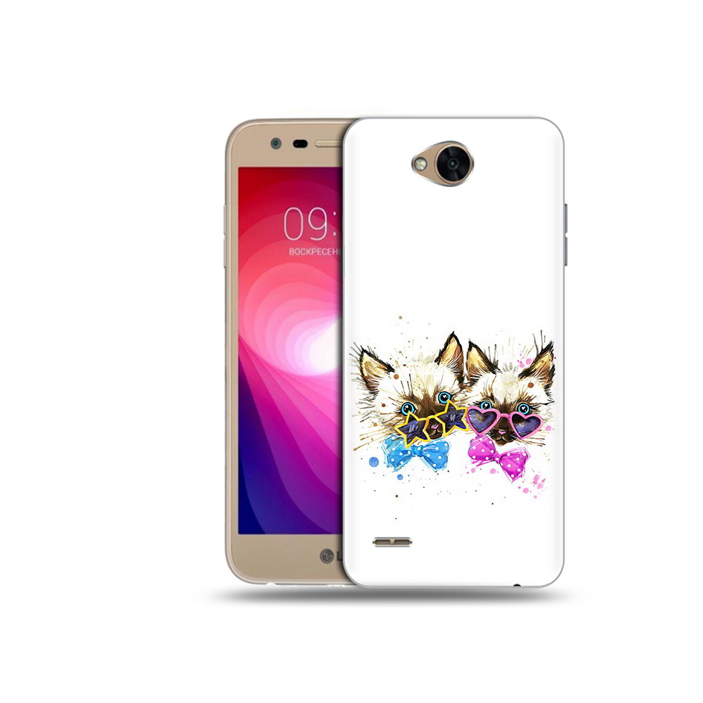 

Чехол MyPads Tocco для LG X Power 2 милые котята, Прозрачный, Tocco