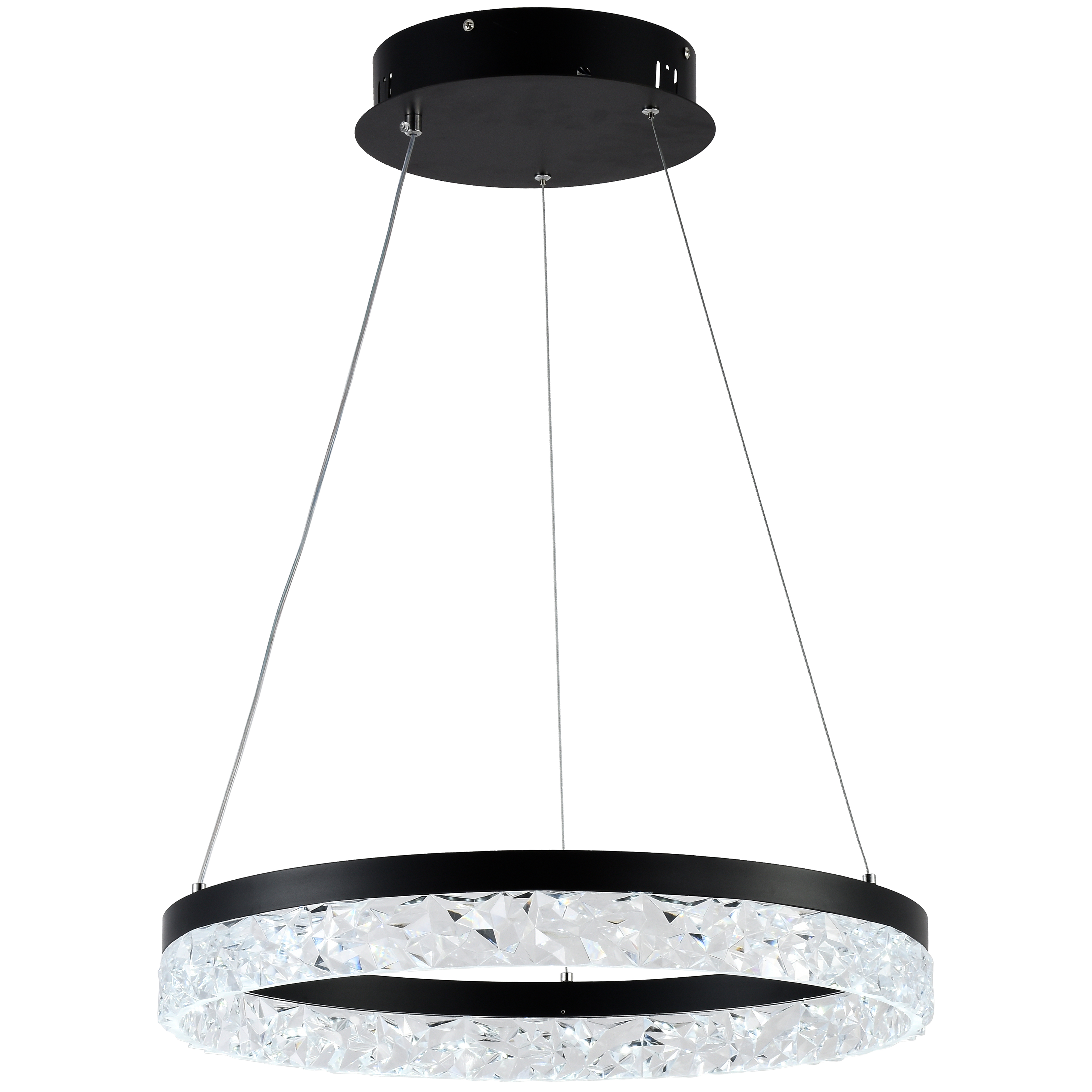 

Люстра подвесная, светодиодная DK6033B/1 BK, LEDx36W