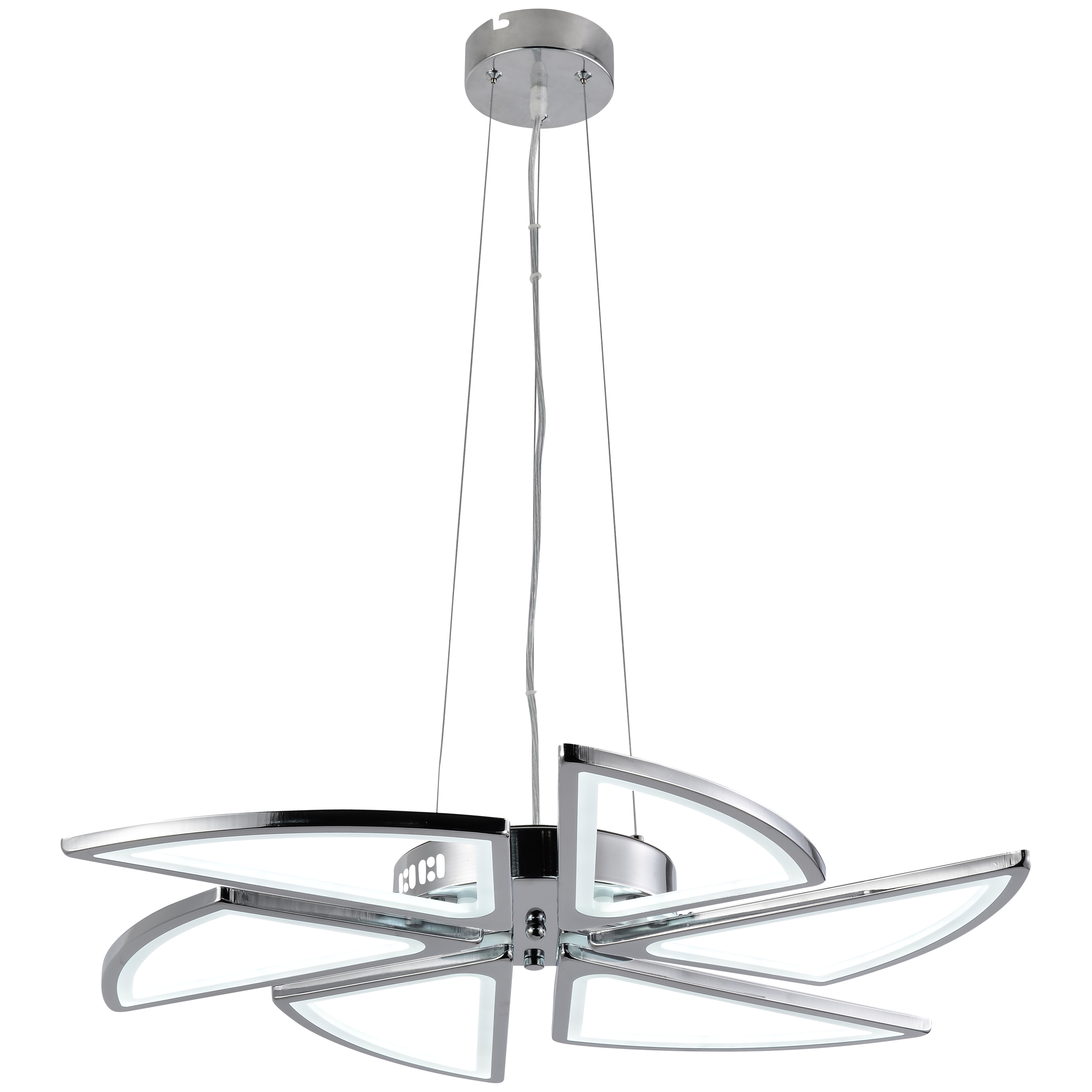 

Люстра подвесная, светодиодная LI8496B/6B, LEDx114W