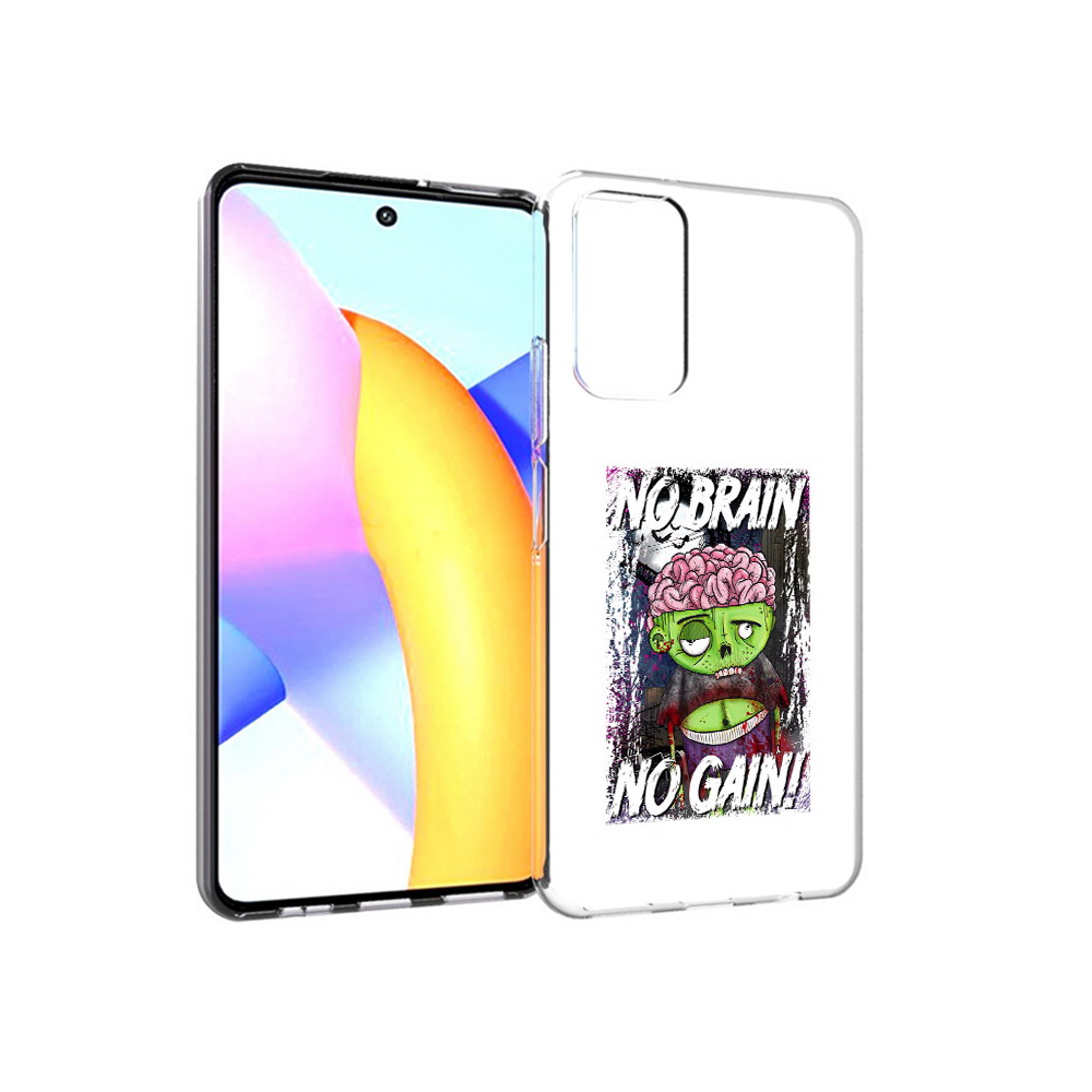 

Чехол MyPads Tocco для Huawei Honor 10 X Lite глупый зомби, Прозрачный, Tocco