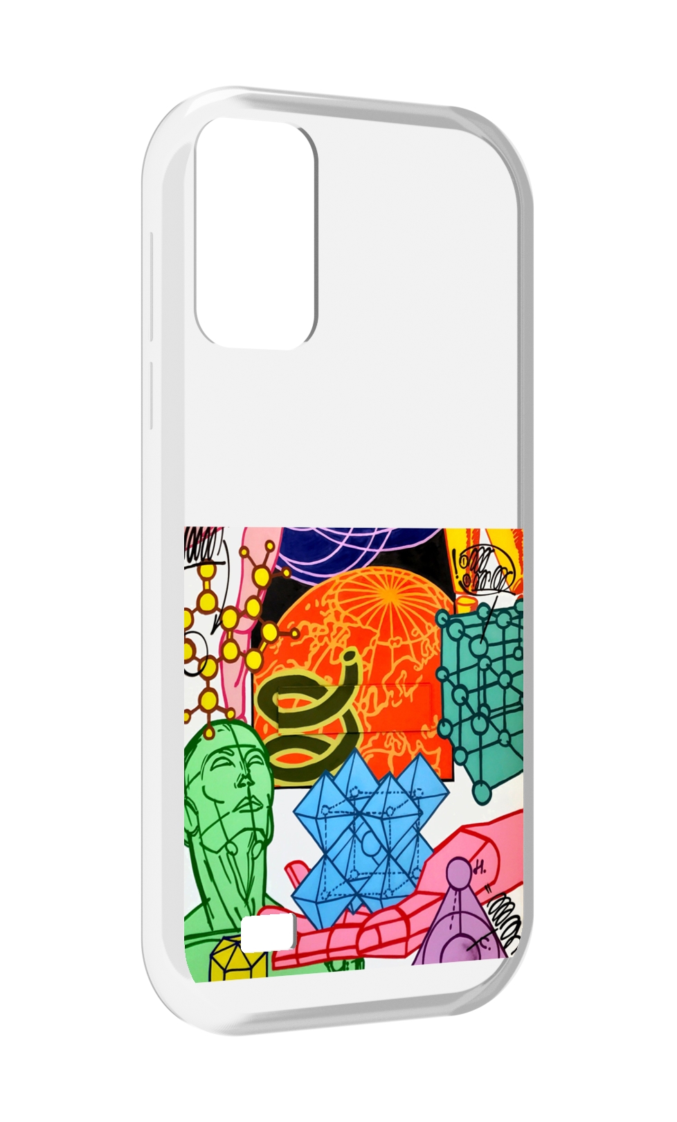 

Чехол MyPads физика-химия для Oukitel C31, Прозрачный, Tocco