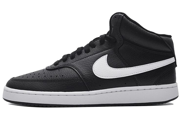 

Кеды унисекс Nike Court Vision Mid черные 44 EU, Черный, Court Vision Mid