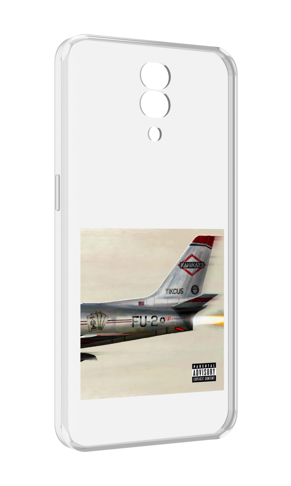 

Чехол MyPads KAMIKAZE Eminem для Blackview BV7200, Прозрачный, Tocco