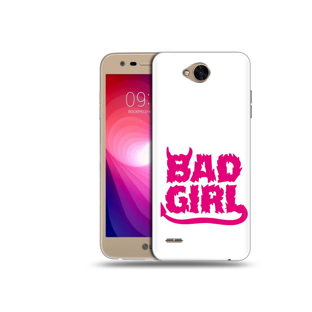 

Чехол MyPads Tocco для LG X Power 2 плохая девочка, Прозрачный, Tocco