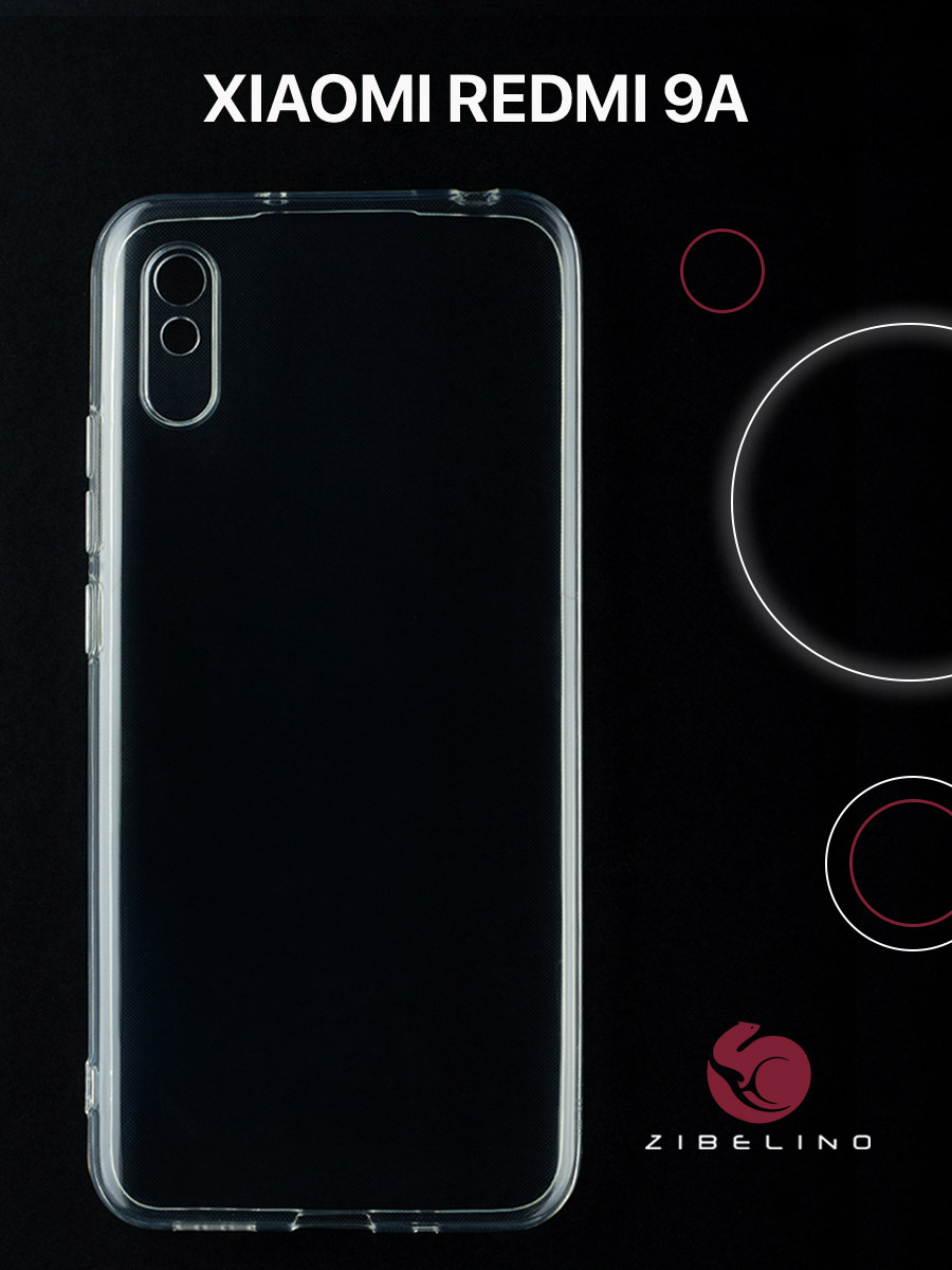 

Чехол для Xiaomi Redmi 9A, прозрачный, с защитой камеры, ZUTCP-XMI-RDM-9A-CAM