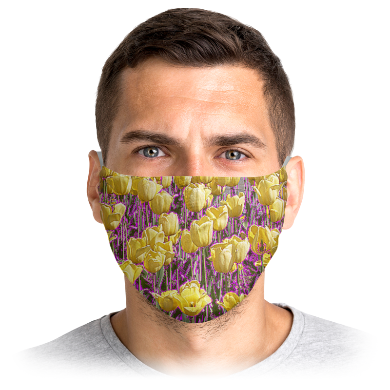 

Многоразовая маска Printio Stop virus! разноцветная S, Stop virus!