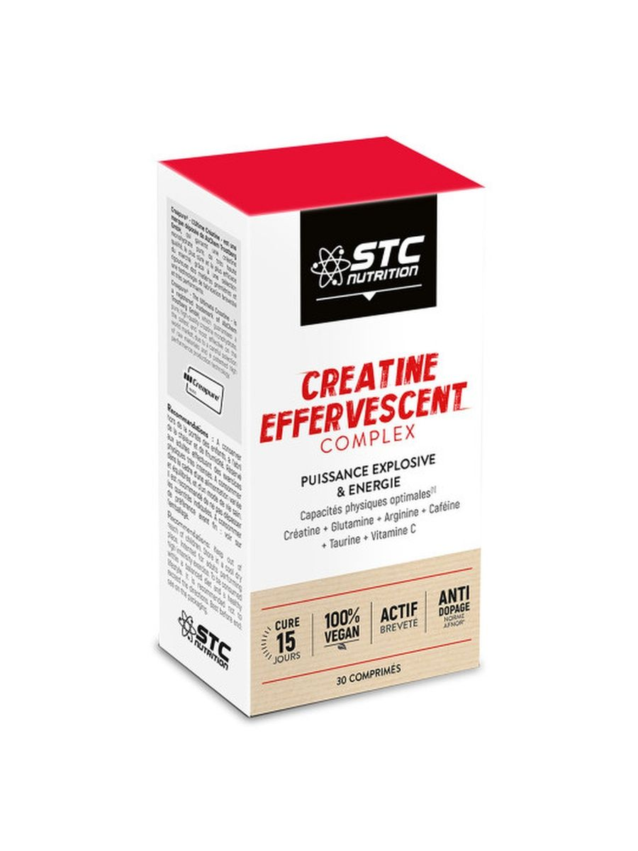 фото Пищевая добавка stc creatine effervescent complex креатин шипучие таблетки 30 шт stc nutrition