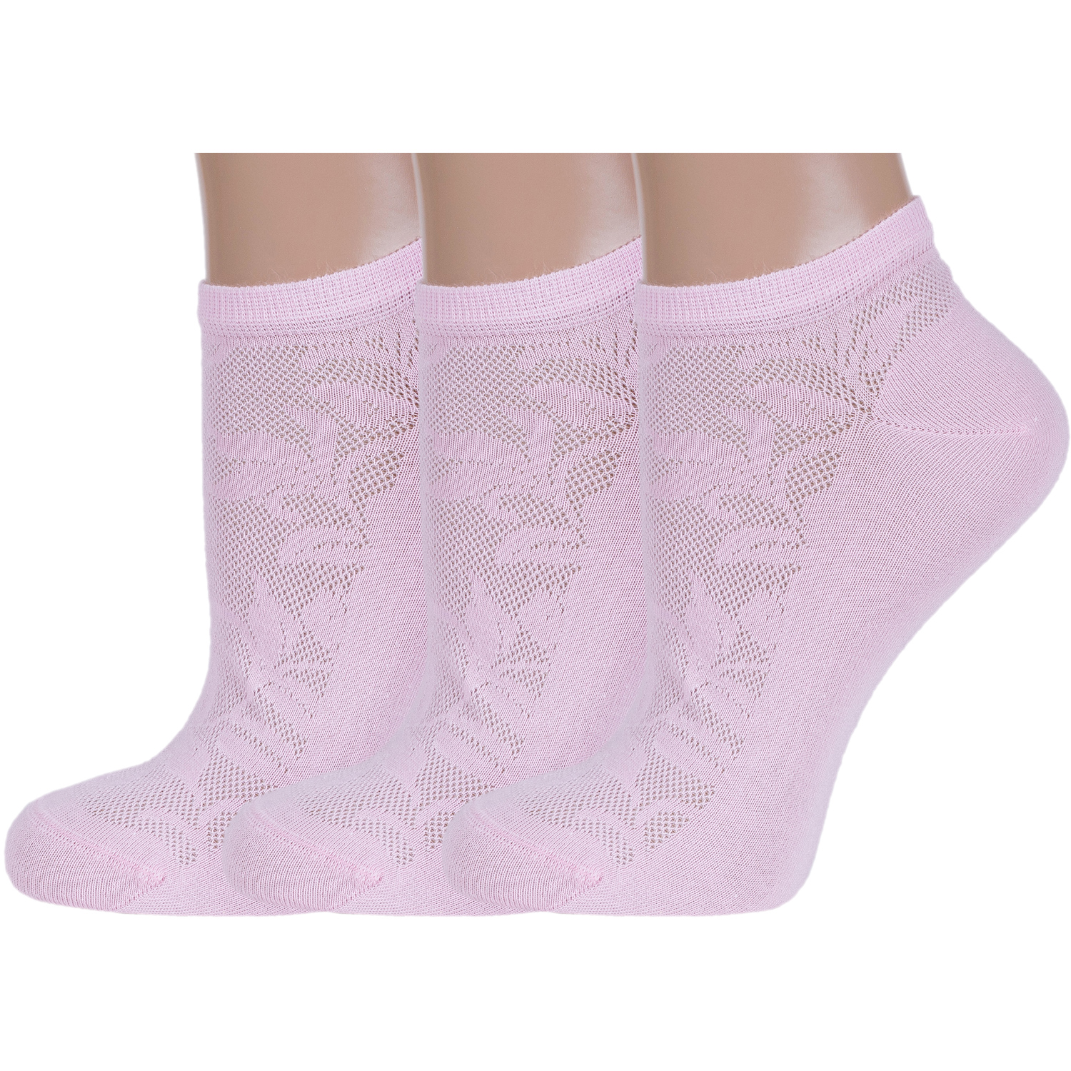 

Комплект носков женских Rusocks 3-Ж-221 розовых 23, Розовый, 3-Ж-221