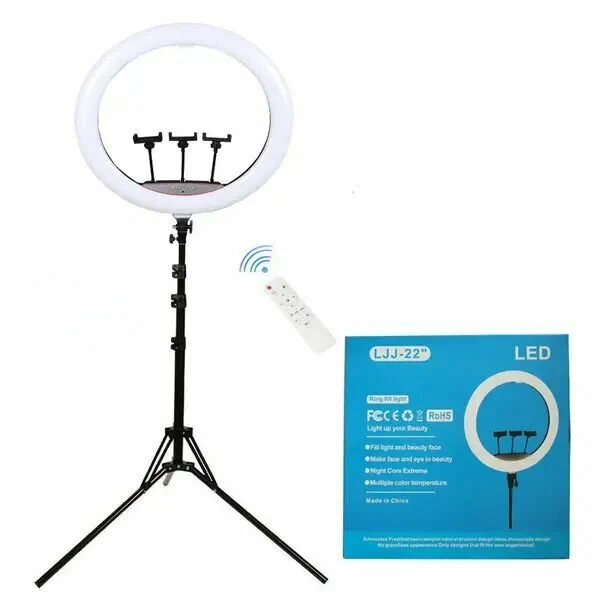 Кольцевая лампа NoBrand Ring Light 55см черная 499900₽