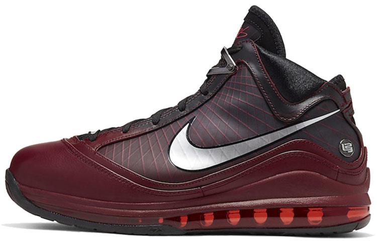 

Кроссовки унисекс Nike Lebron 7 qs christmas 2019 бордовые 40 EU, Бордовый, Lebron 7 qs christmas 2019