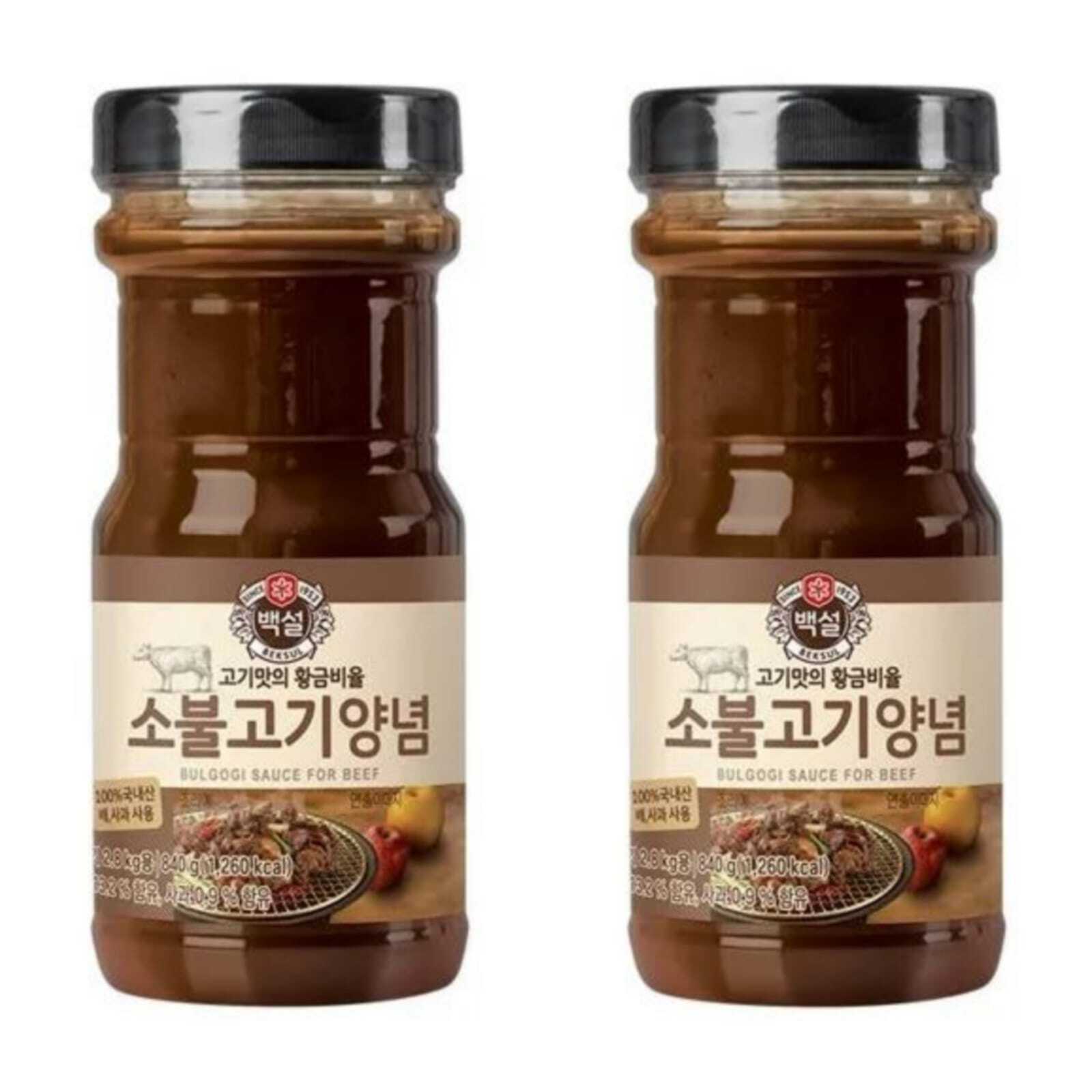 Cоус Beksul Бульгоги для говядины Bulgogi for beef, 840 г х 2 шт