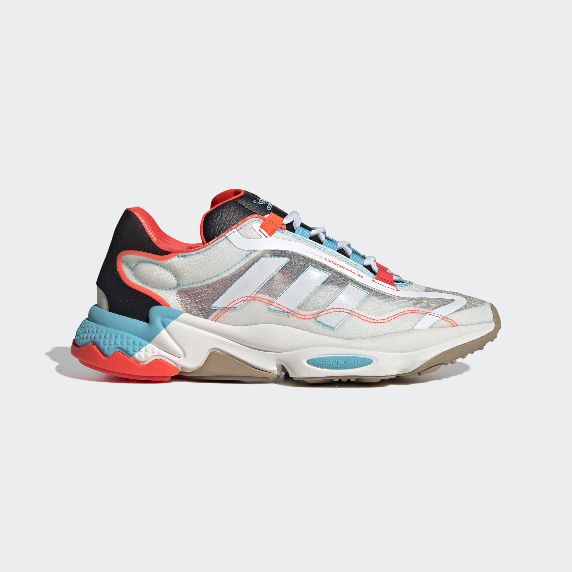 фото Кроссовки мужские adidas ozweego pure серые 10.5 uk