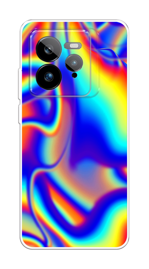 

Чехол на Realme GT 7 Pro Яркая голограмма, Разноцветный, 2518950-1