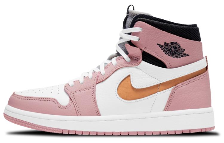 

Кеды унисекс Jordan Air Jordan 1 high zoom air cmft розовые 35.5 EU, Розовый, Air Jordan 1 high zoom air cmft