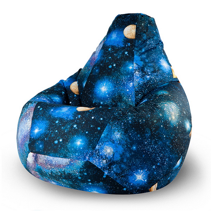 

Кресло мешок PUFOFF XXL Cosmos, Разноцветный