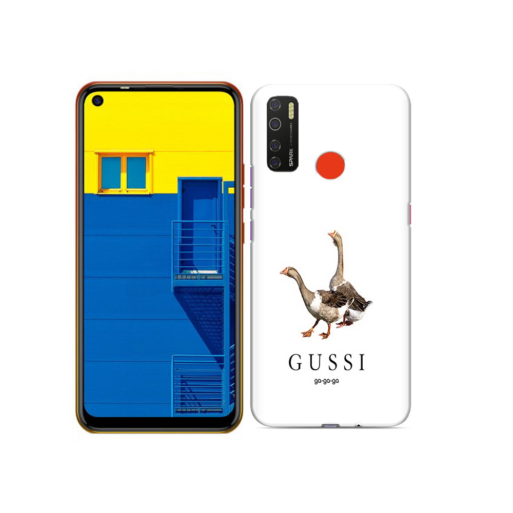 

Чехол MyPads Tocco для Tecno Spark 5 Гусси бренд, Tocco