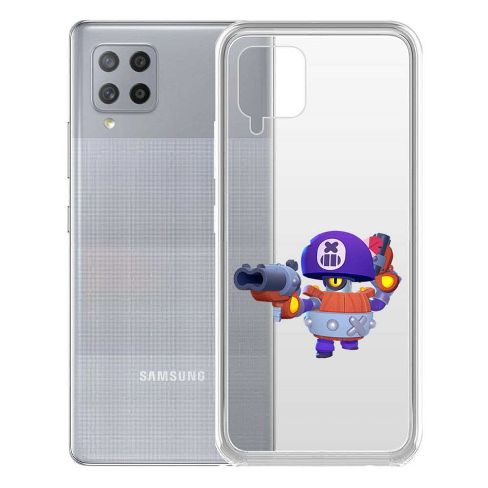 

Чехол-накладка Brawl Stars-Дэррил для Samsung Galaxy A71 (A715)