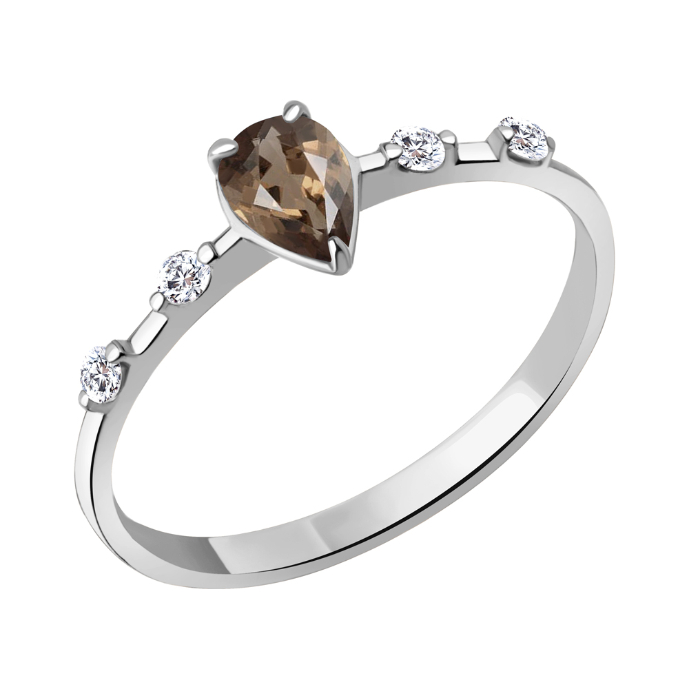 

Кольцо из серебра р. , AQUAMARINE 6778801А_925_р, 6778801А_925_р