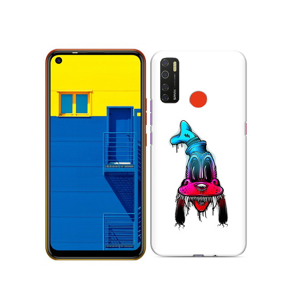 Чехол MyPads Tocco для Tecno Spark 5 Гуффи