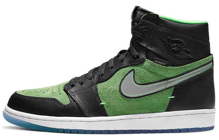 

Кеды унисекс Jordan Air Jordan 1 high zoom air zen green черные 41 EU, Черный, Air Jordan 1 high zoom air zen green