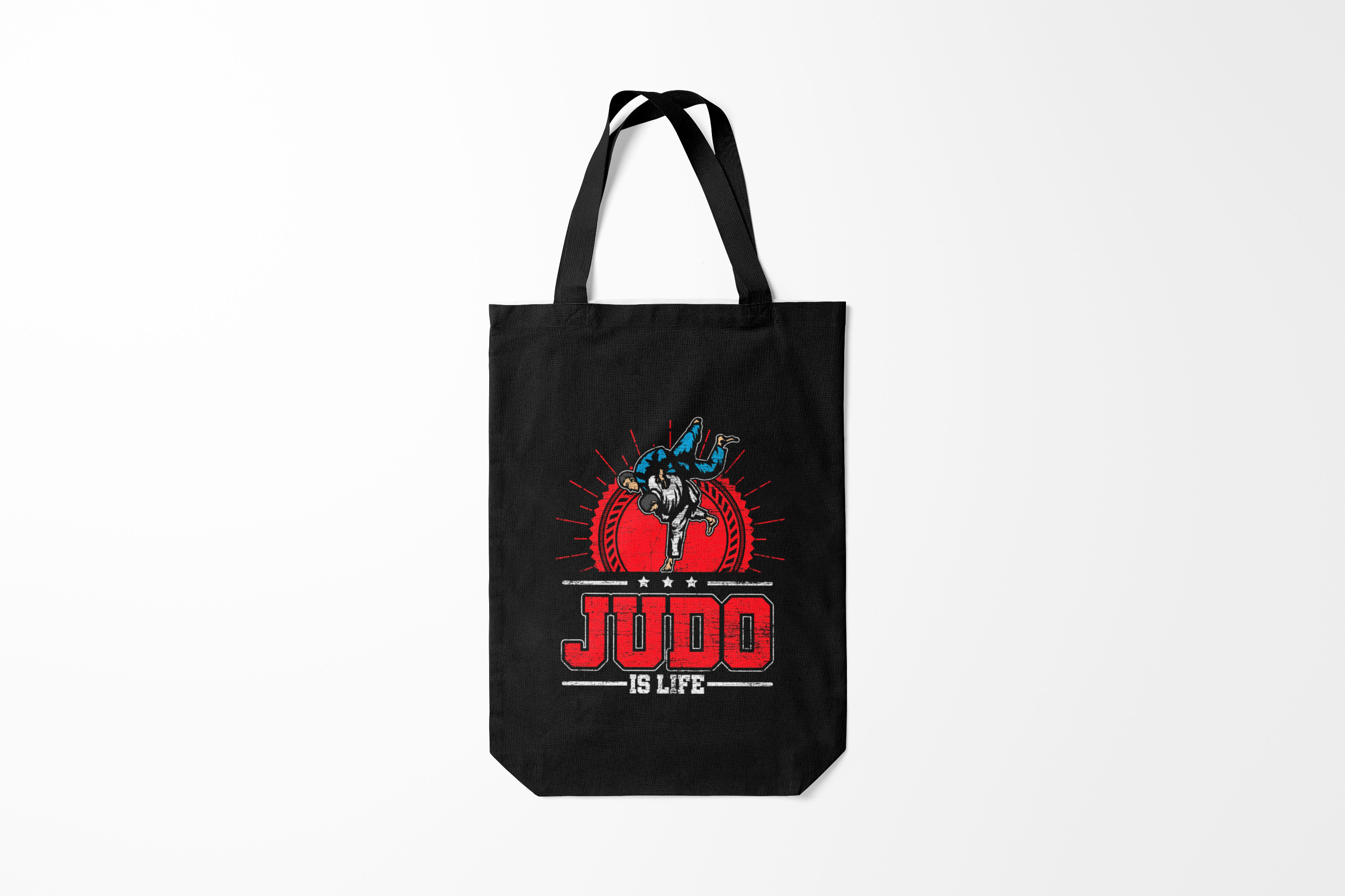 

Сумка шoппер унисекс Burnettie Дзюдо Judo is life,, Дзюдо Judo is life