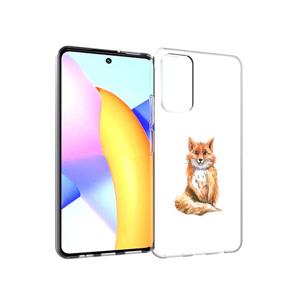 

Чехол MyPads Tocco для Huawei Honor 10 X Lite детская лиса, Прозрачный, Tocco