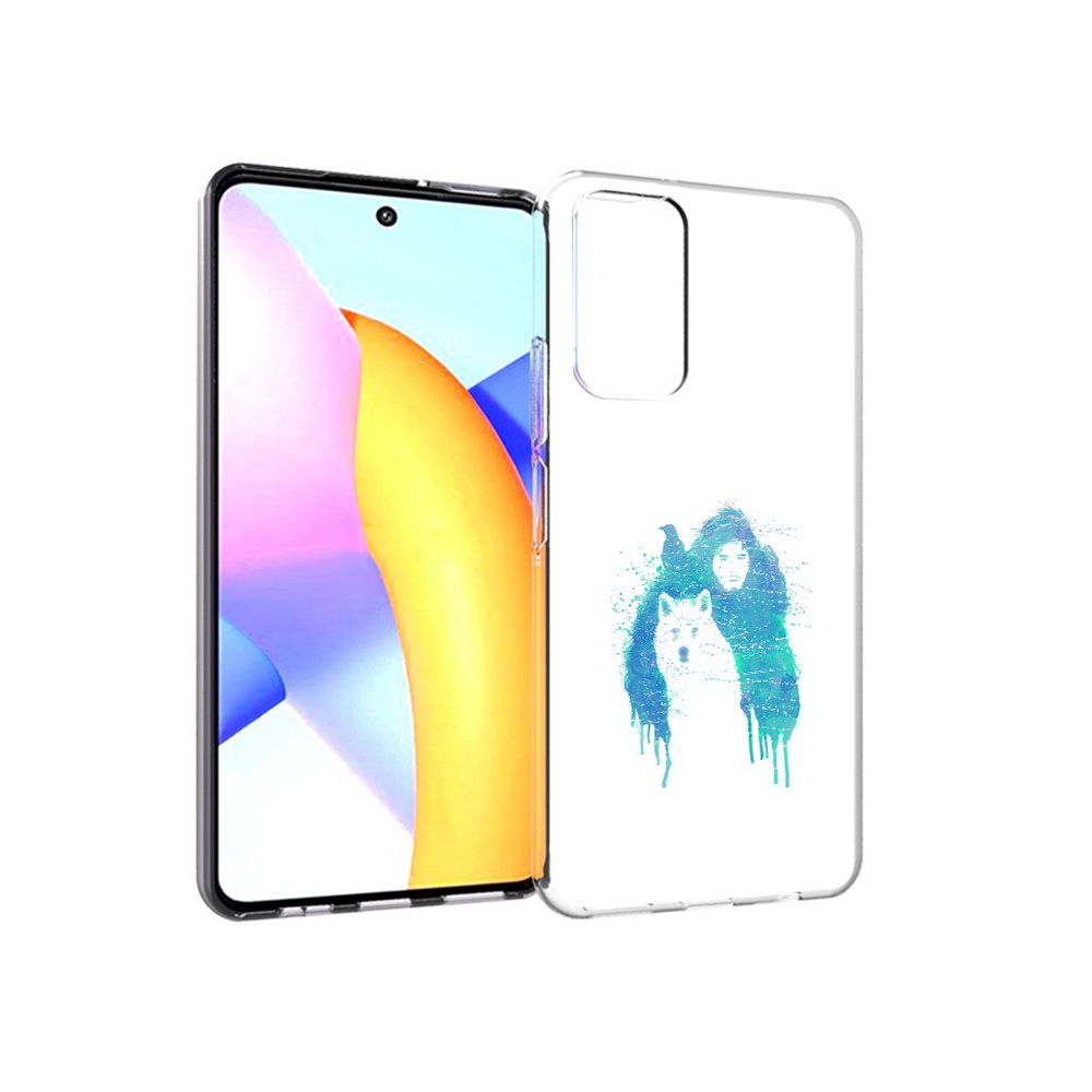 

Чехол MyPads Tocco для Huawei Honor 10 X Lite джон сноу, Прозрачный, Tocco