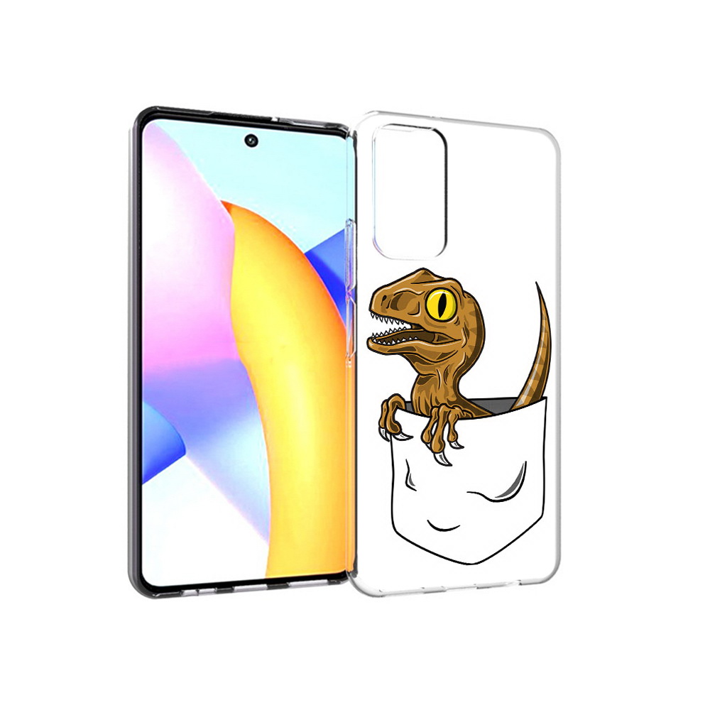 

Чехол MyPads Tocco для Huawei Honor 10 X Lite динозавр в кармане, Прозрачный, Tocco