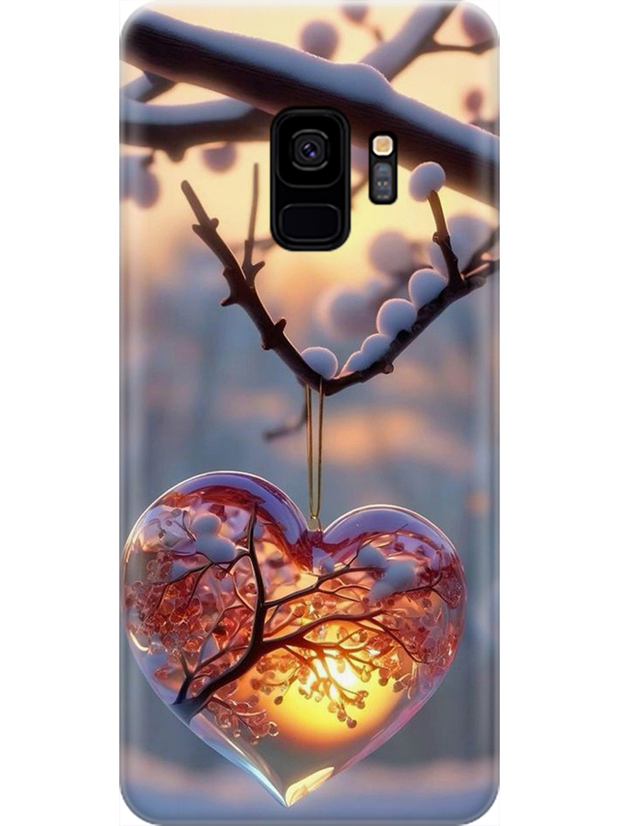 

Силиконовый чехол на Samsung Galaxy S9 с принтом "Ледяное сердце", Прозрачный;белый;желтый;оранжевый, 717153891