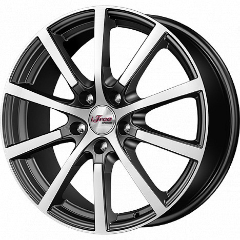 

Колесный диск iFree Big Byz 7x17/5x110 ET39 D65.1 Блэк_Джек