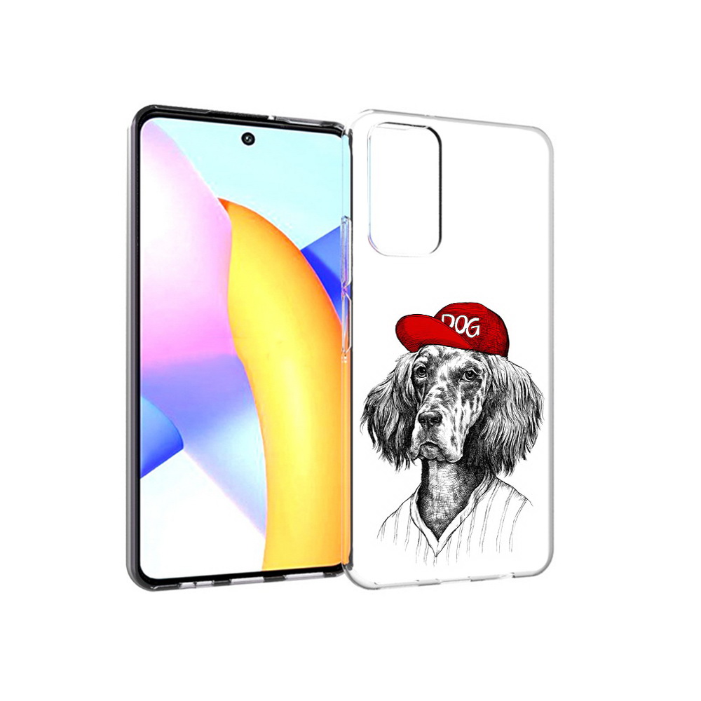 

Чехол MyPads Tocco для Huawei Honor 10 X Lite дог, Прозрачный, Tocco