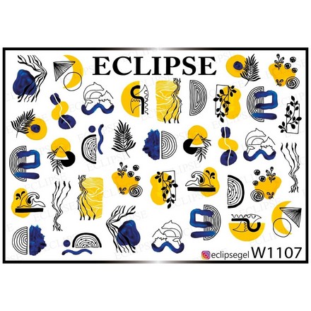 

Набор, Eclipse, Слайдер-дизайн W №1107, 3 шт., Разноцветный