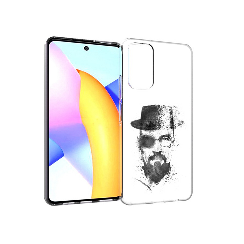 

Чехол MyPads Tocco для Huawei Honor 10 X Lite загадочный человек, Прозрачный, Tocco
