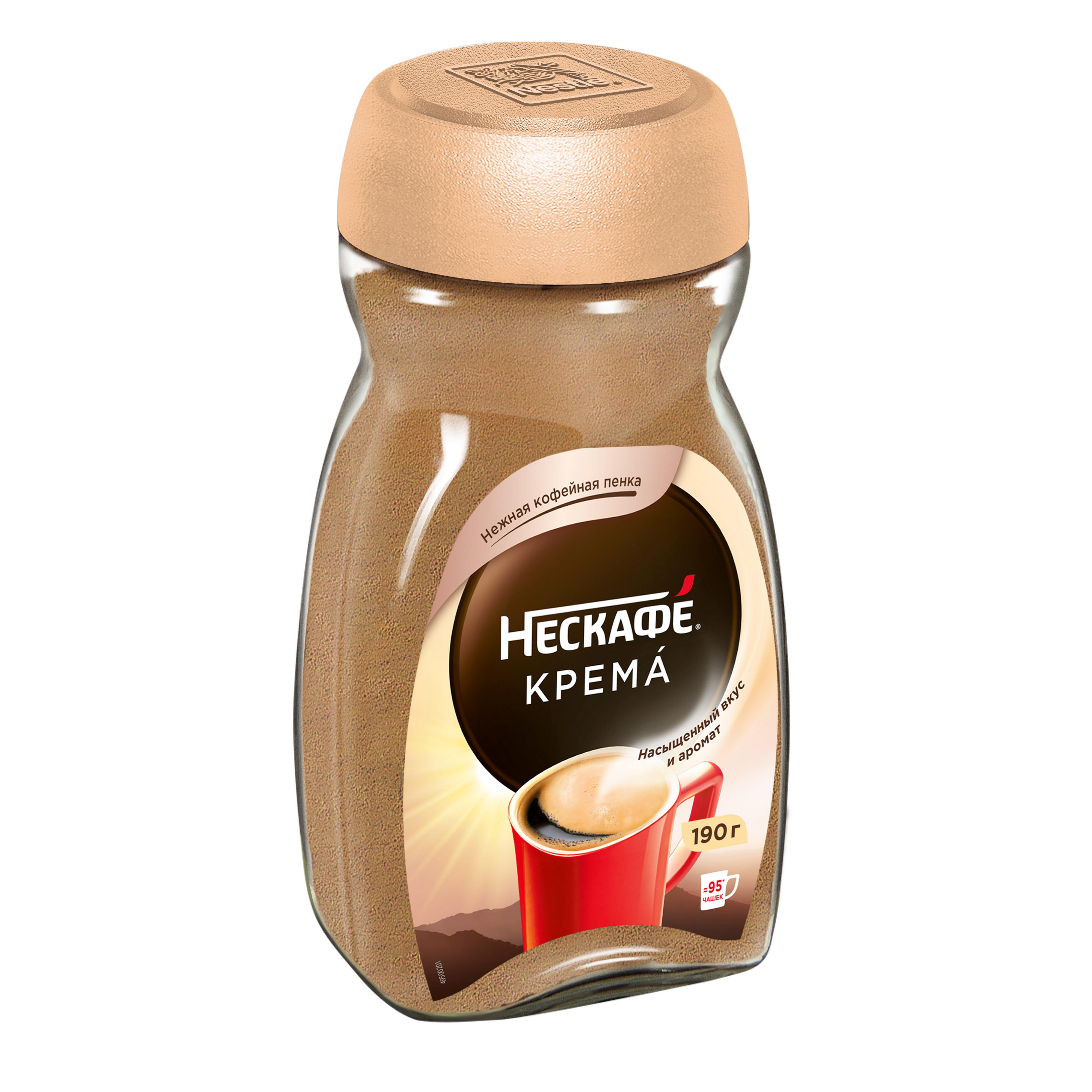 

Кофе NESCAFE растворимый порошкообразный Classic Crema натуральный, 190г